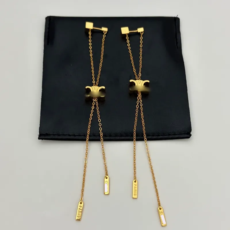Titanium Steel Tassel Necklace