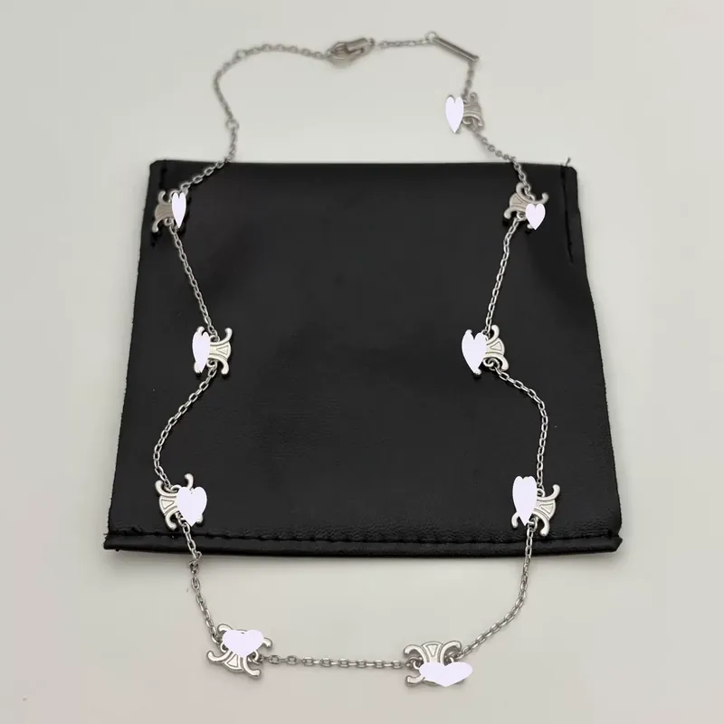 Titanium Steel Flower Pendant Necklace