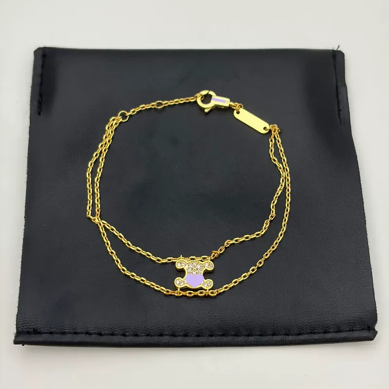 Zircon Layered Chain Necklace