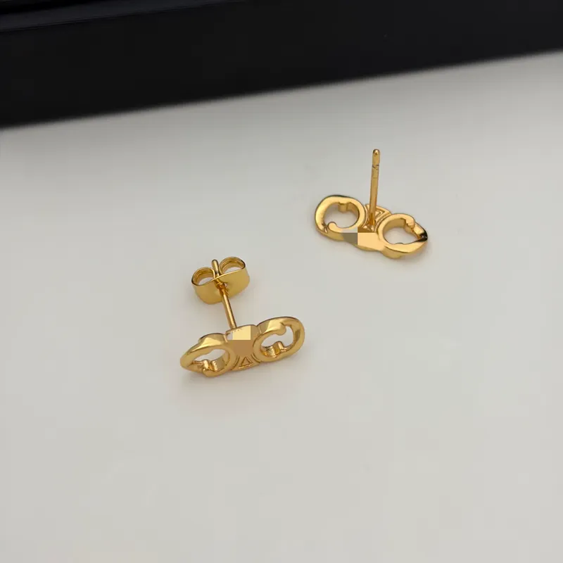 Titanium Steel Cutout Stud Earrings