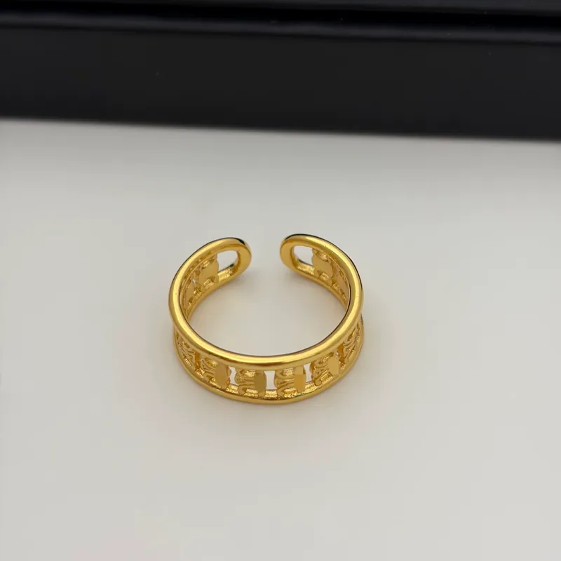 Titanium Steel Cutout Ring