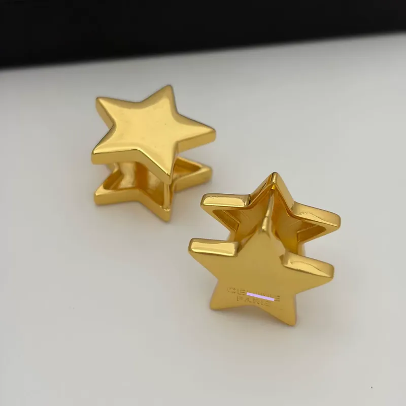 Gold Stern Triumphbogen Ohrringe Einzigartige Statement Ohrringe
