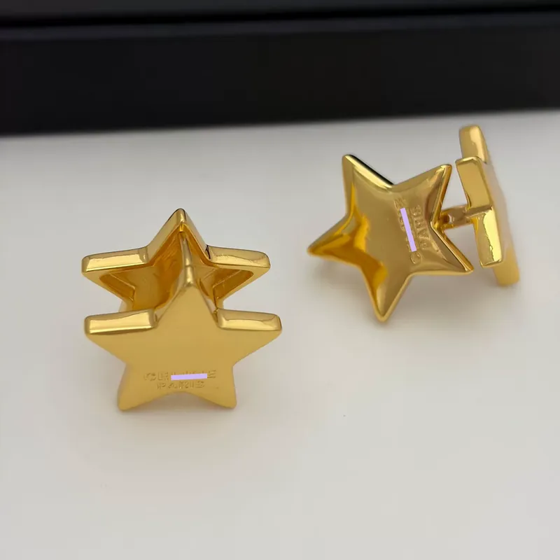 Gold Stern Triumphbogen Ohrringe Einzigartige Statement Ohrringe
