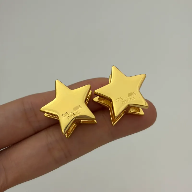 Gold Stern Triumphbogen Ohrringe Einzigartige Statement Ohrringe