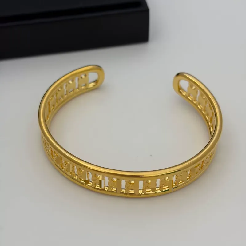 Titanium Steel Arc de Triomphe Hollow Open Bangle Minimalist