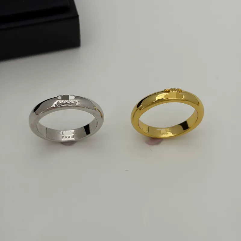 Gold Arc de Triomphe Embossed Ring Vintage Band