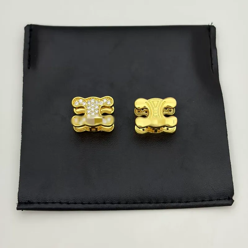 Zircon Arc de Triomphe Reversible Earrings French Vintage