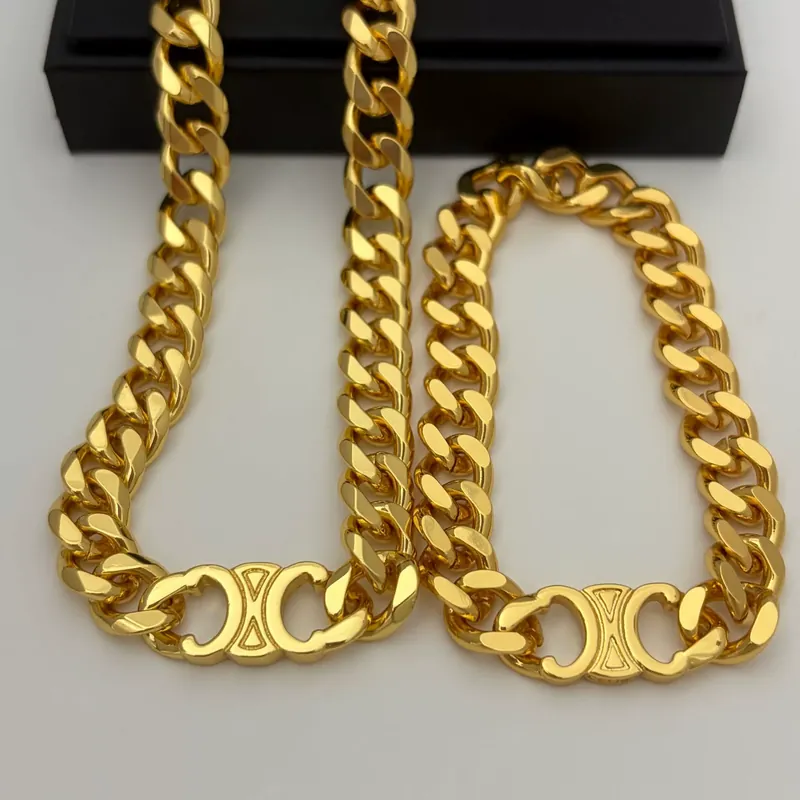 Titanium Steel Arc de Triomphe Chunky Chain Necklace Choker