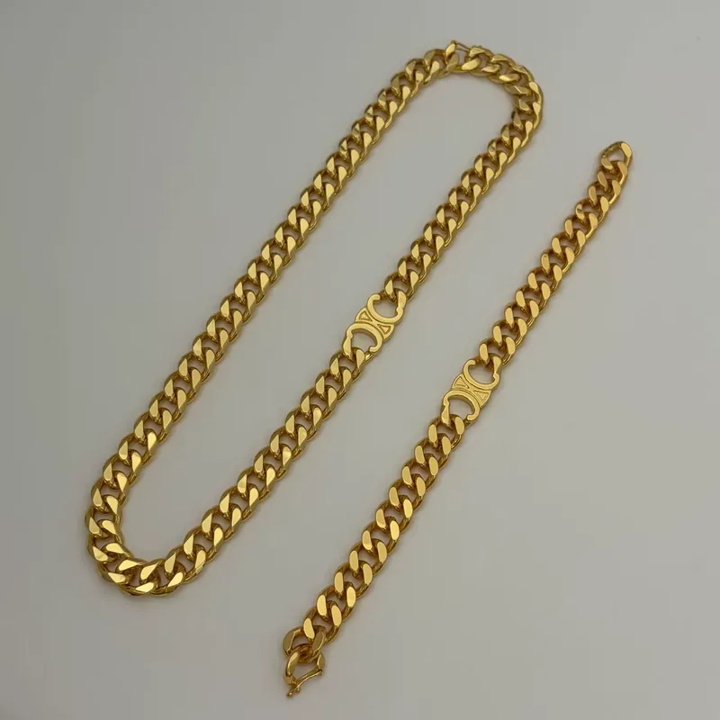 Titanium Steel Arc de Triomphe Chunky Chain Necklace Choker
