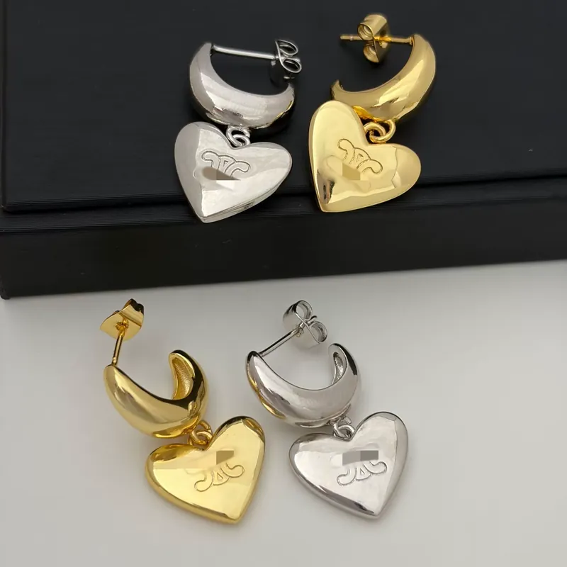 Heart Moon Boat Arc de Triomphe Earrings Vintage Pendant Necklace