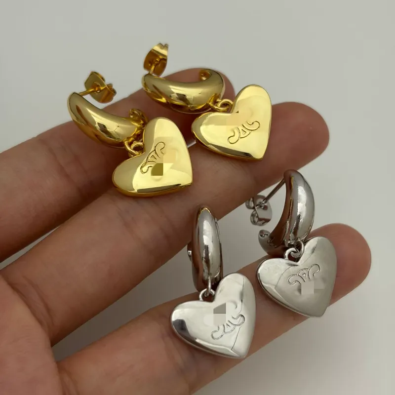 Heart Moon Boat Arc de Triomphe Earrings Vintage Pendant Necklace