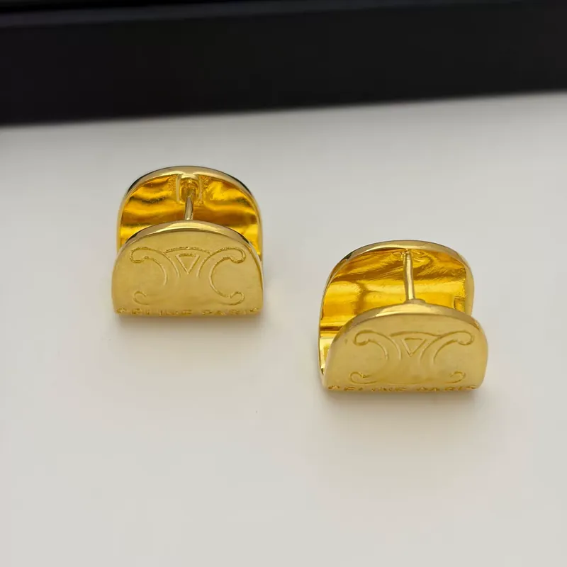 Gold Ear Cuff Metal Texture