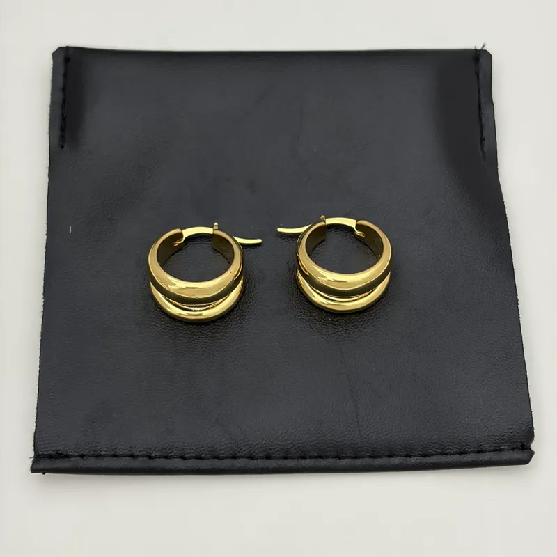 Gold Hoop Earrings Vintage Style