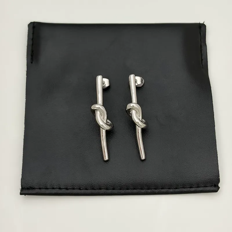 Knot Design Earrings Minimalist