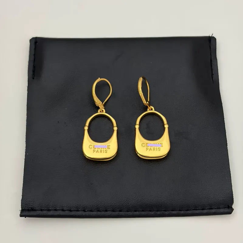 Gold-Halskette-Ohrringe-Set, modisch