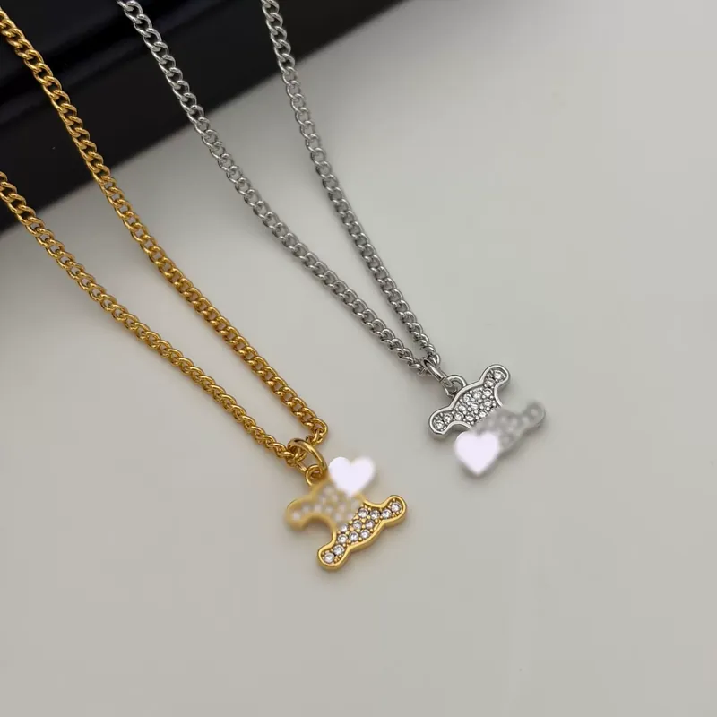 Full Pave Letter Necklace Choker