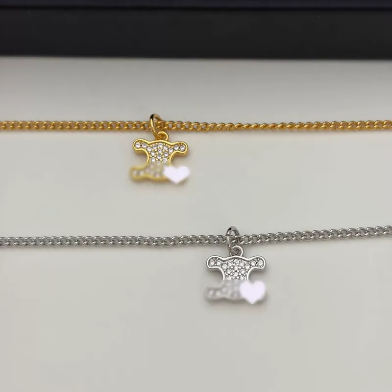Full Pave Letter Necklace Choker