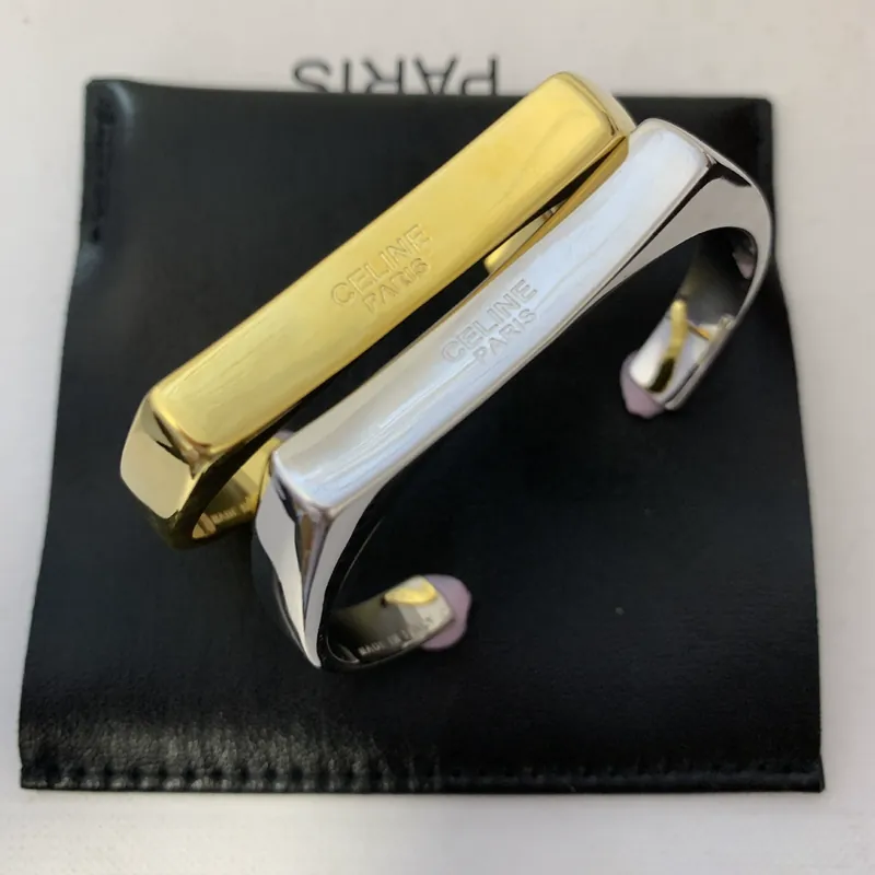 Horn Design Bangle Open Cuff
