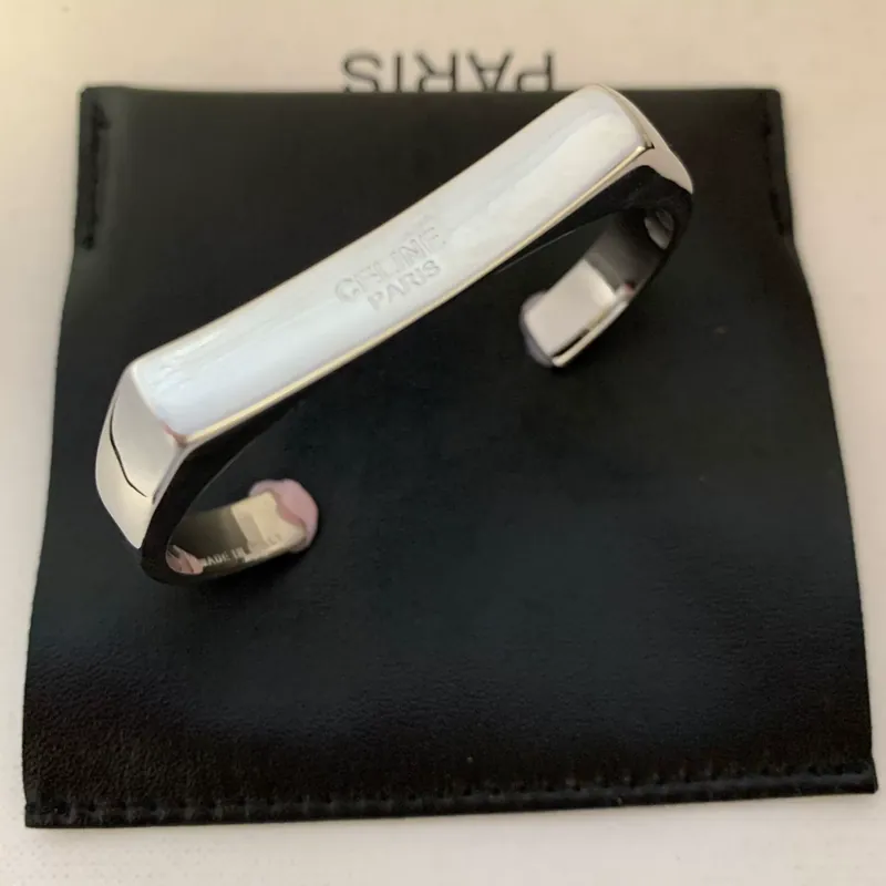 Horn-Design-Armreif, offene Manschette