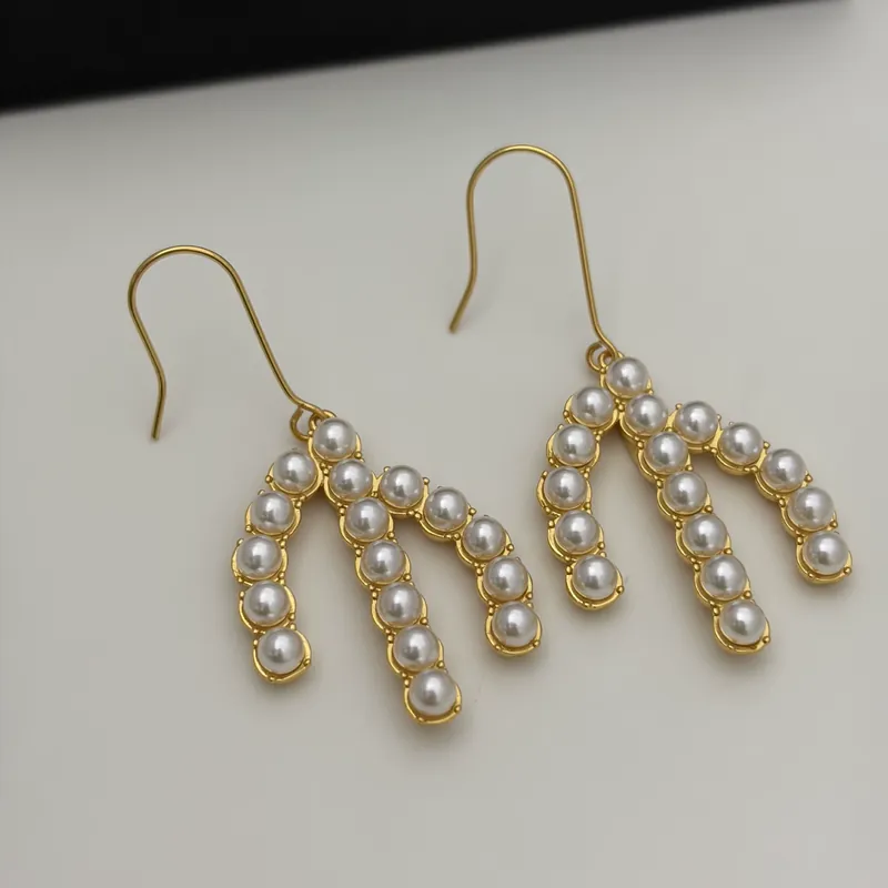 Branch Pearl Earrings Vintage Heavy