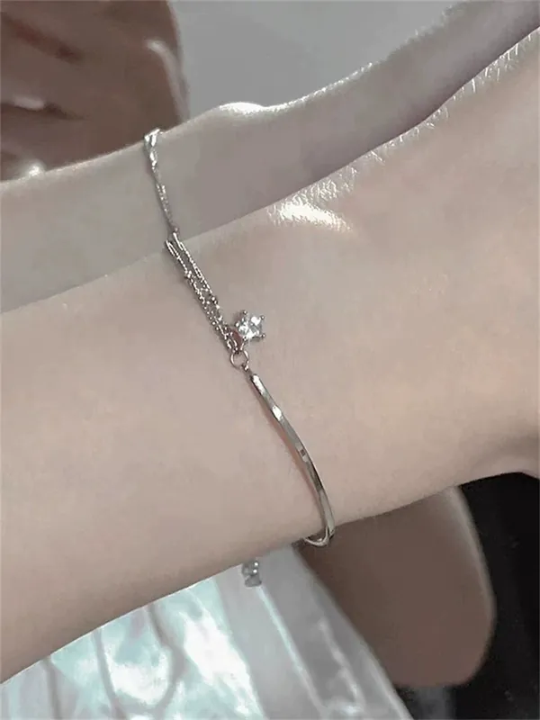 Star Layered Bead Bracelet