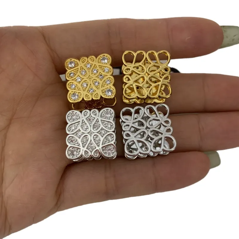 Geometric Ear Cuff Hollow Carved