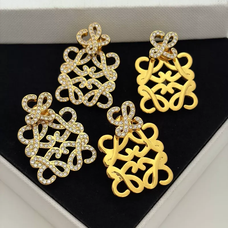 Full Pave Geometric Earrings Carved