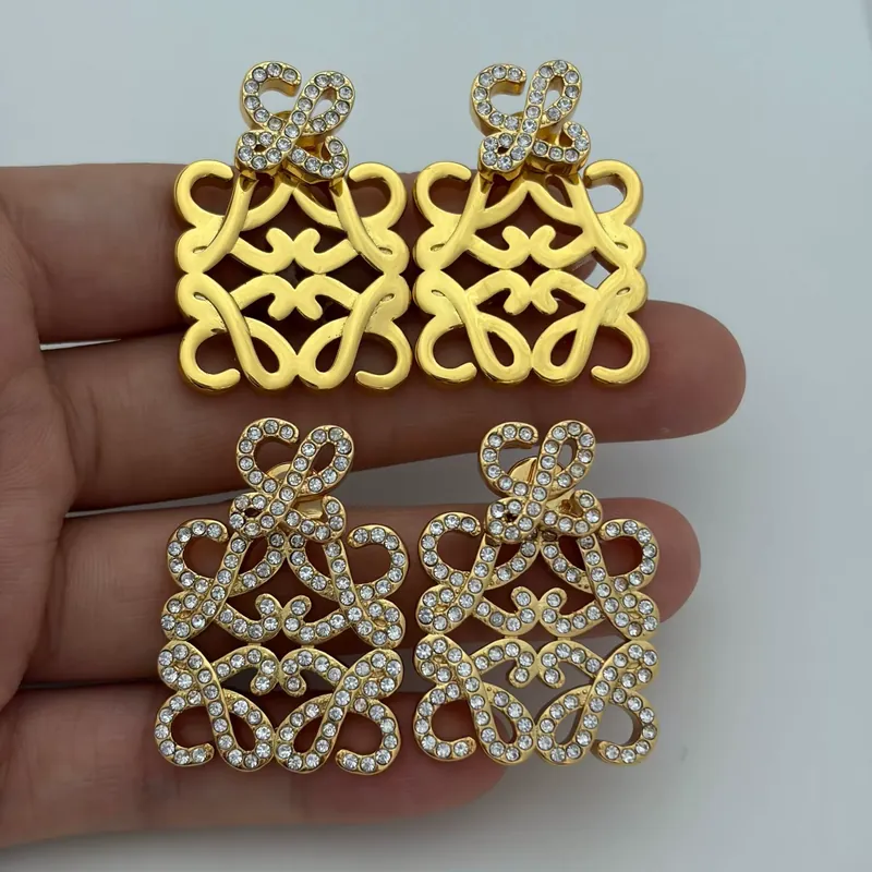 Full Pave Geometric Earrings Carved