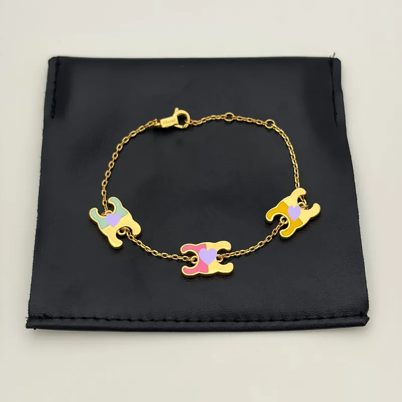 Enamel Macaron Arch Pendant Necklace