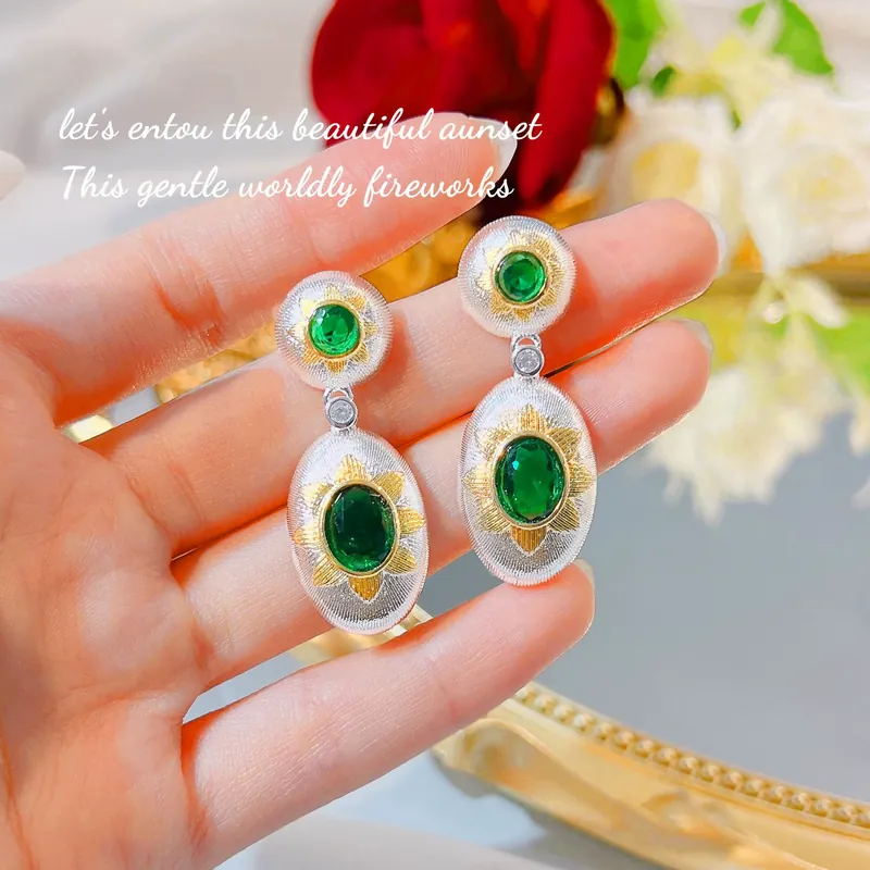 Vintage Italian Aquamarine Jewelry Set