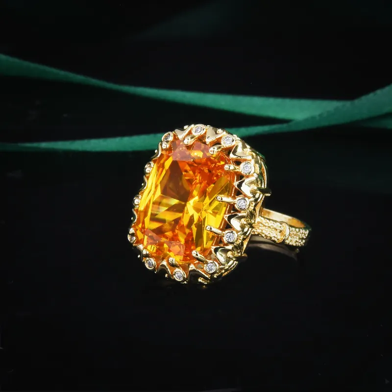 Italian Vintage Court Style High-Carbon Diamond Jewelry Set