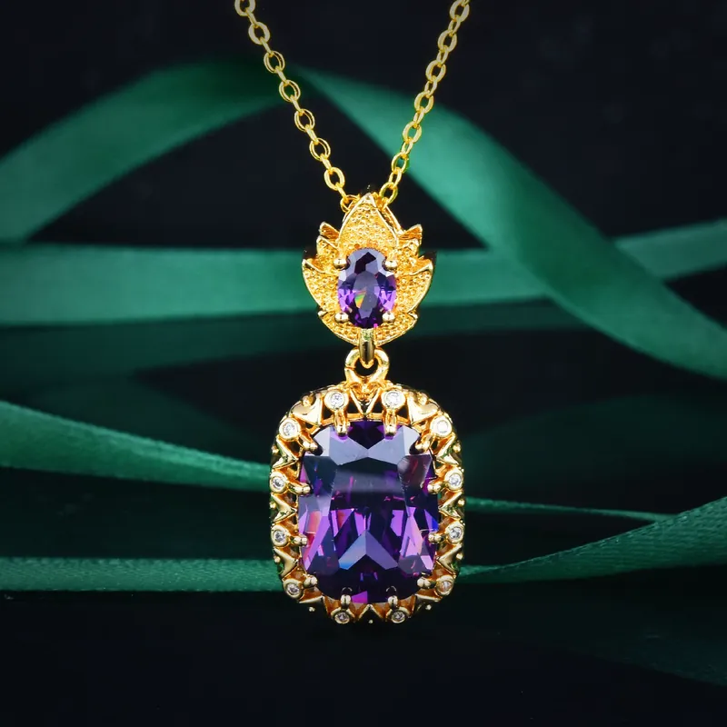 Set de Joyería Italiano Vintage Estilo Corte con Diamante de Alto Carbono