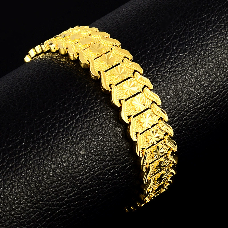 Gold Plated Coin Bracelet