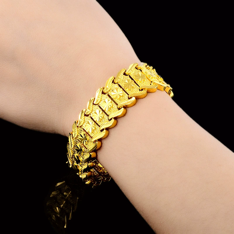Gold Plated Coin Bracelet