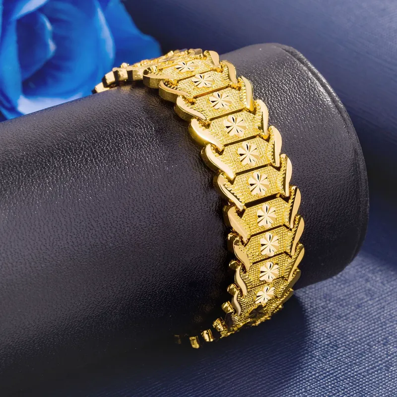 Gold Plated Coin Bracelet