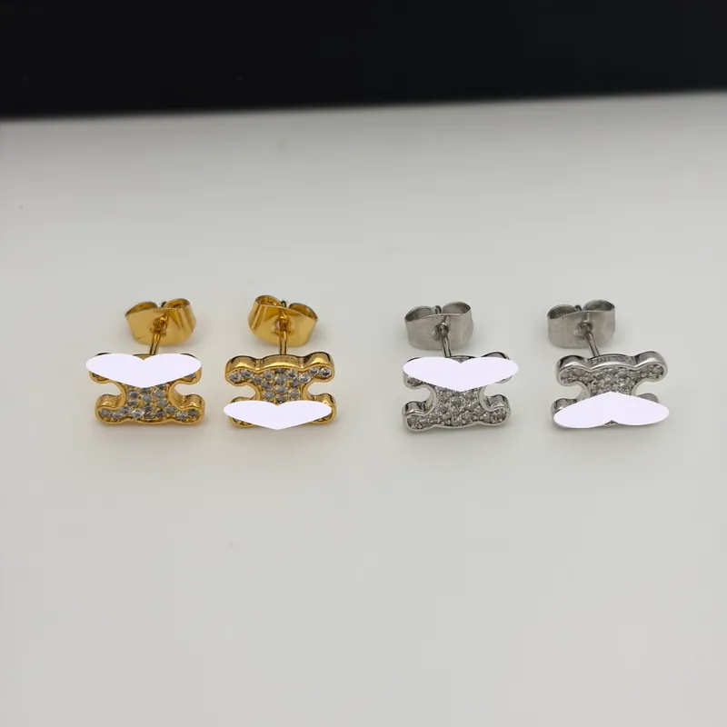 Vollbesetzte Logo Ohrstecker