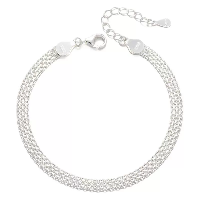 Wide Woven Bracelet