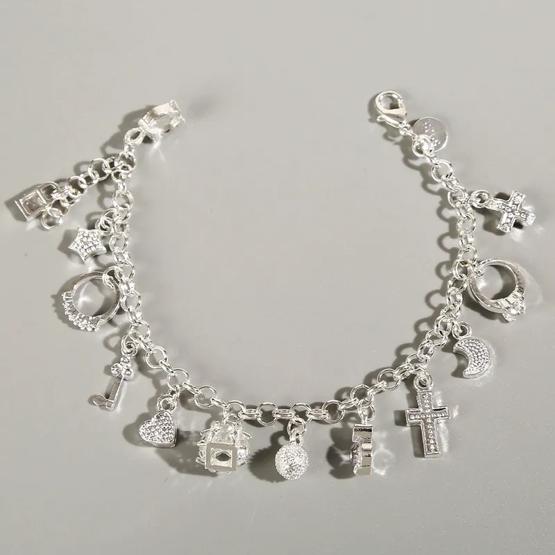 Number 13 Charm Bracelet