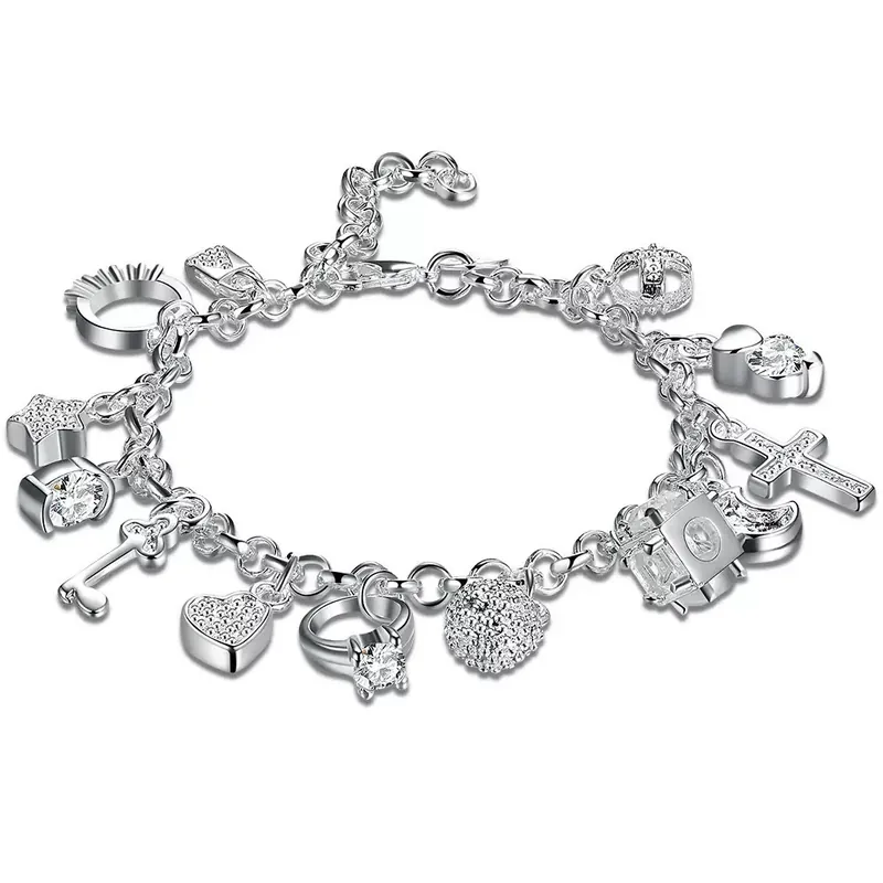 Number 13 Charm Bracelet
