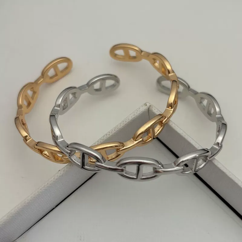 Bracelet ouvert or