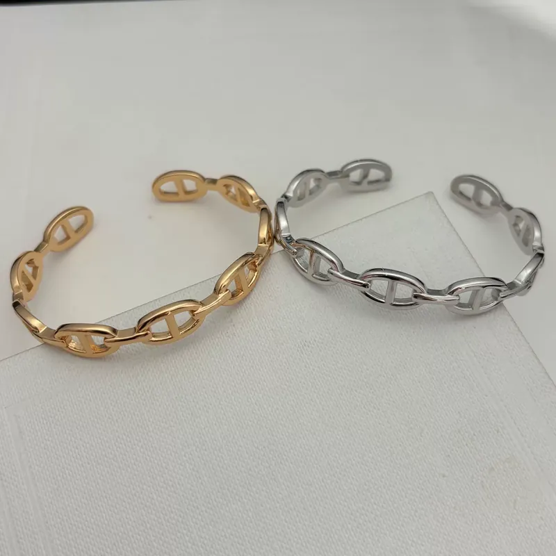 Bracelet ouvert or