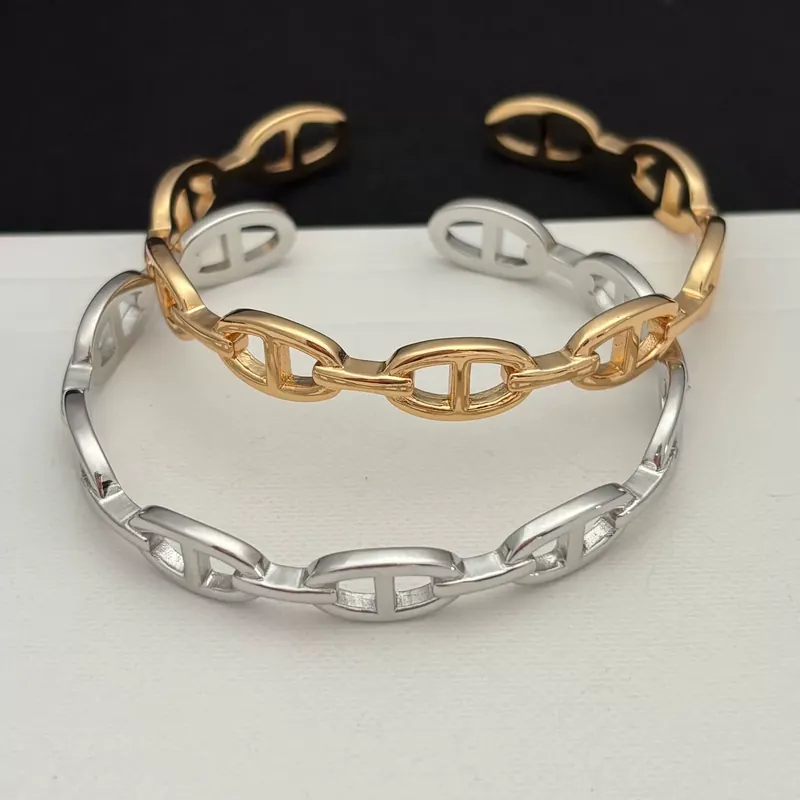 Bracelet ouvert or
