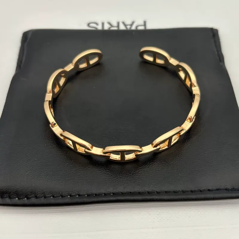 Bracelet ouvert or