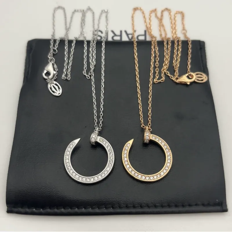 Full Pave Spike Necklace