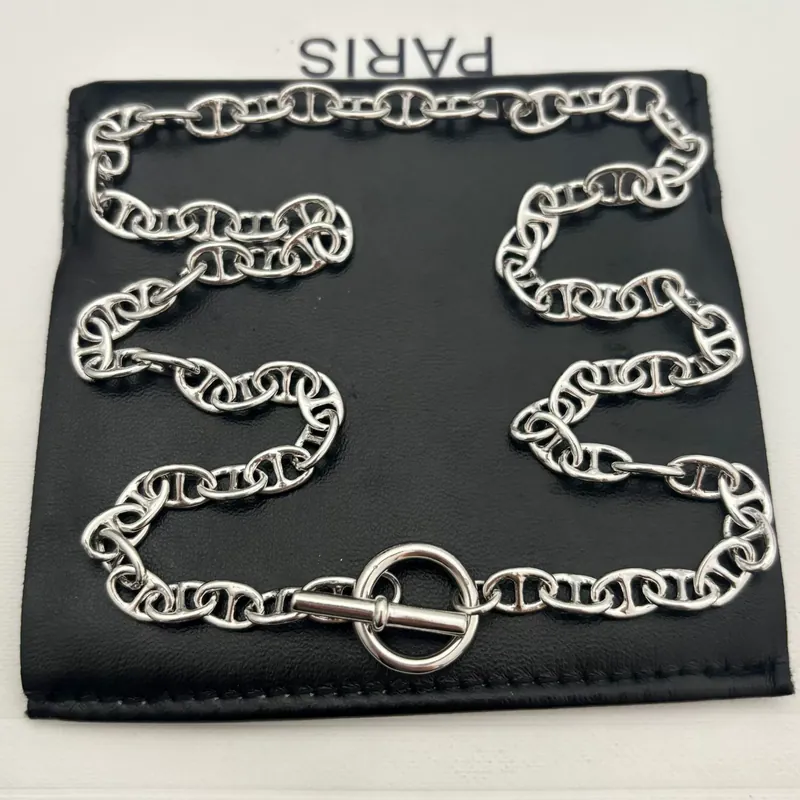 Hip-Hop Chain Bracelet Necklace Set