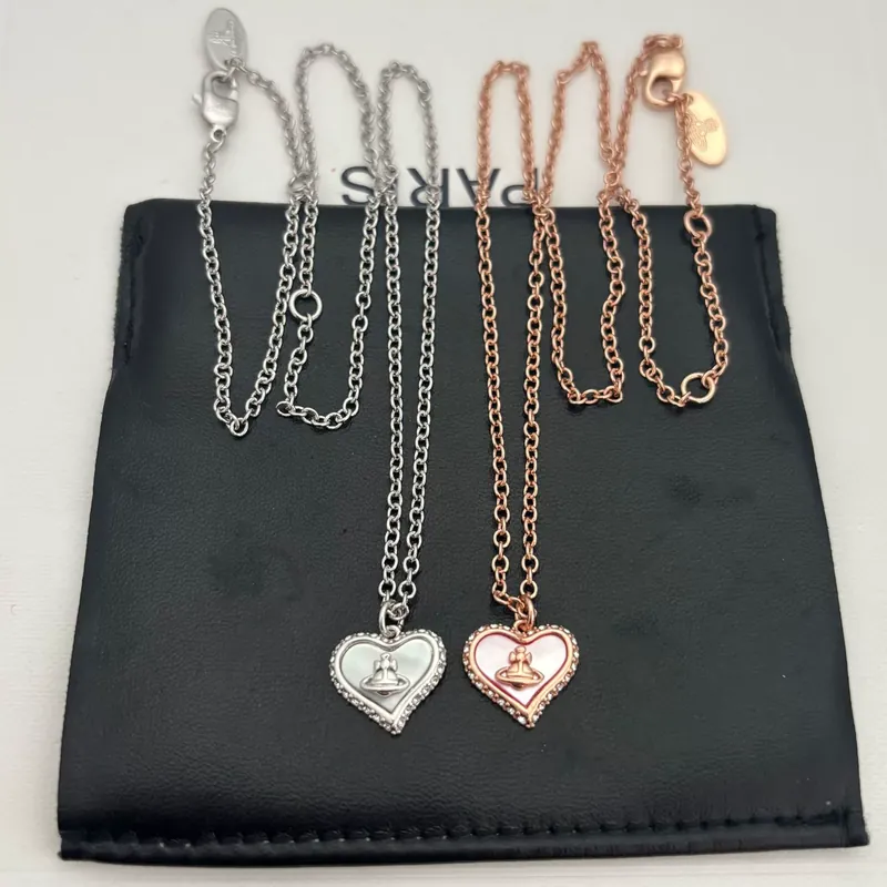 Heart Shell Pearl Necklace
