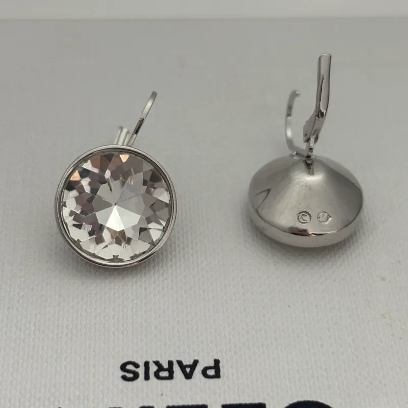 Kristall Drop Ohrringe
