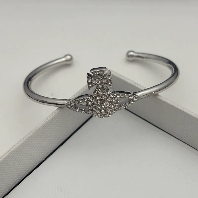 Full Pave Saturn Bangle