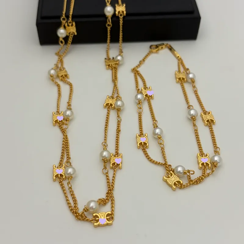Pearl Arch Layered Necklace