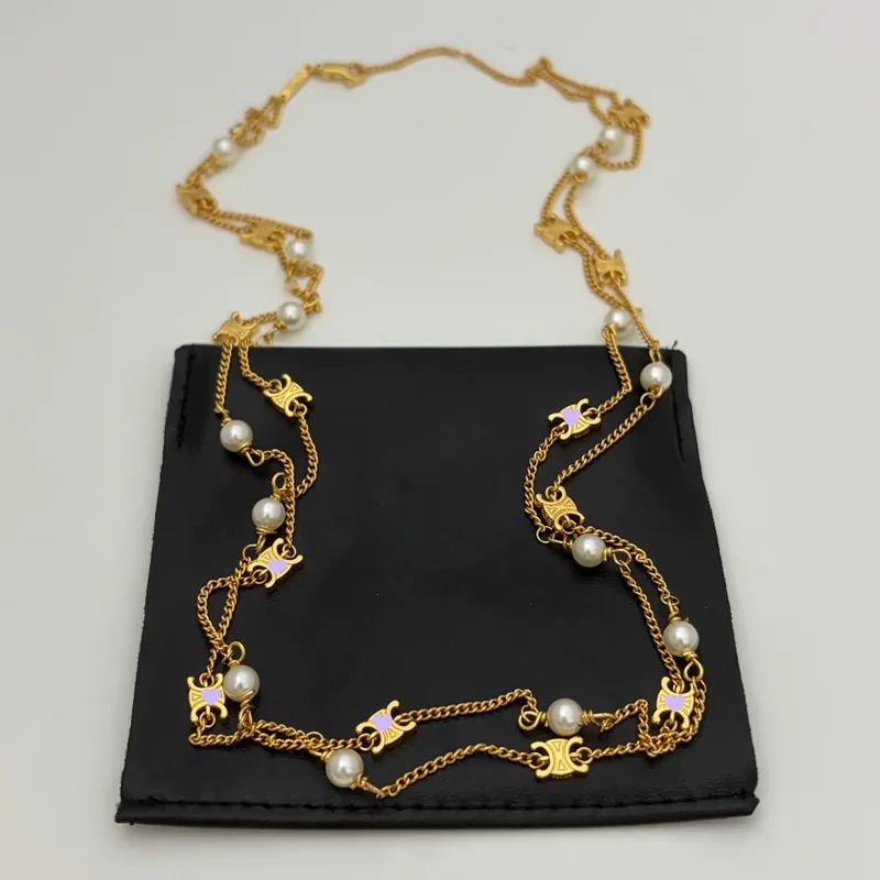 Pearl Arch Layered Necklace